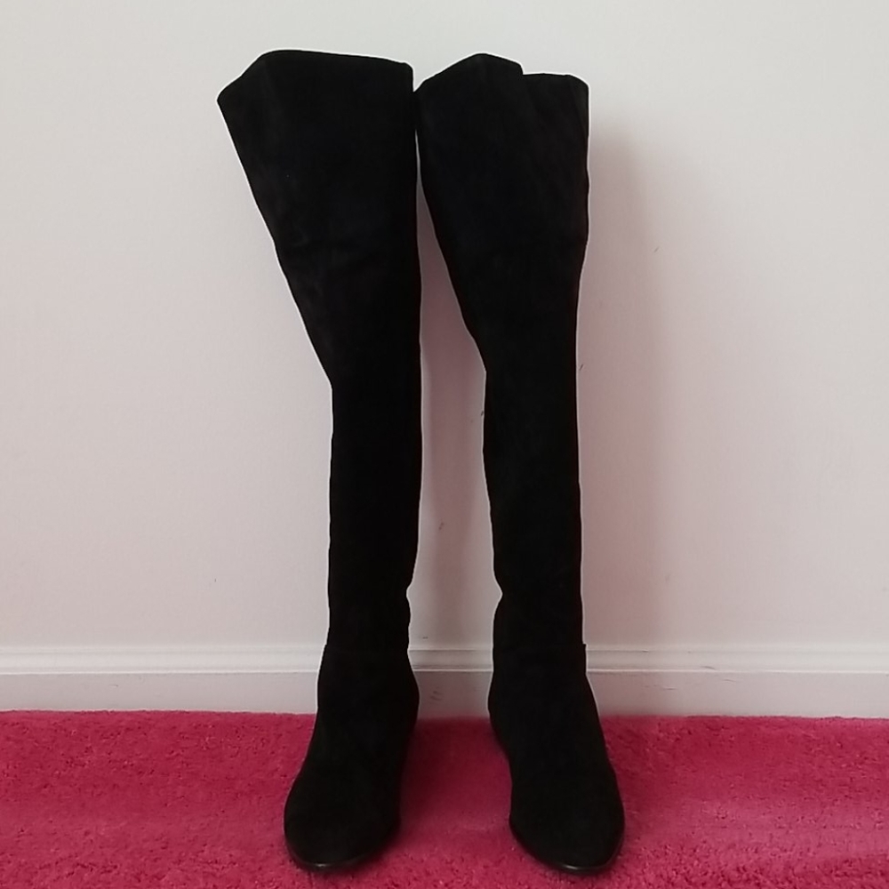 Bloomingdales Suede Over the Knee Boots
